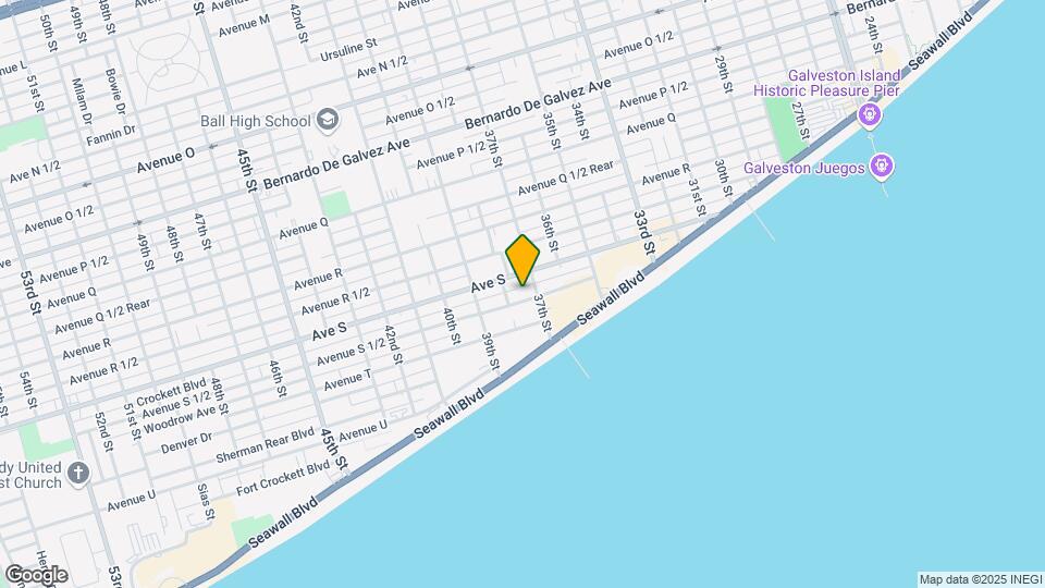 3714 Avenue S Mapa y Detalles de la Ubicación