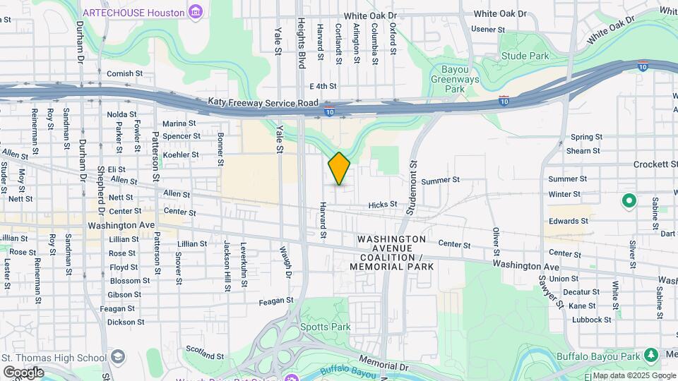 1220 Wagner St Map and Location Details