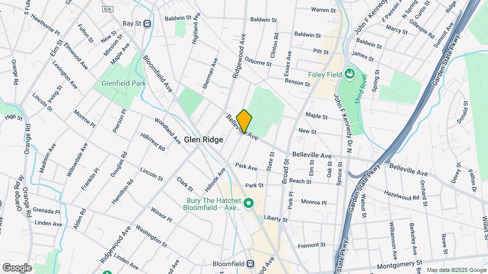207 Hillside Ave Mapa y Detalles de la Ubicación