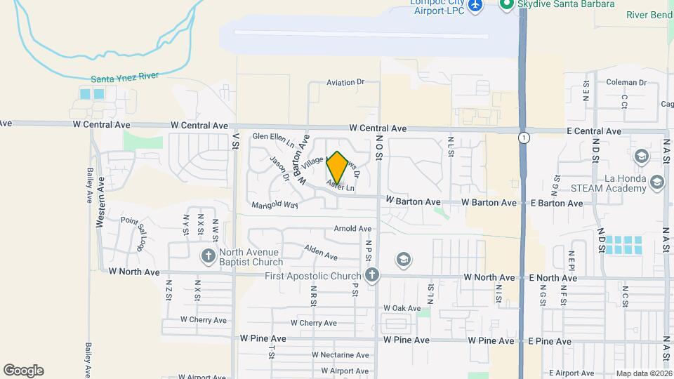 928 Aster Ln Mapa y Detalles de la Ubicación