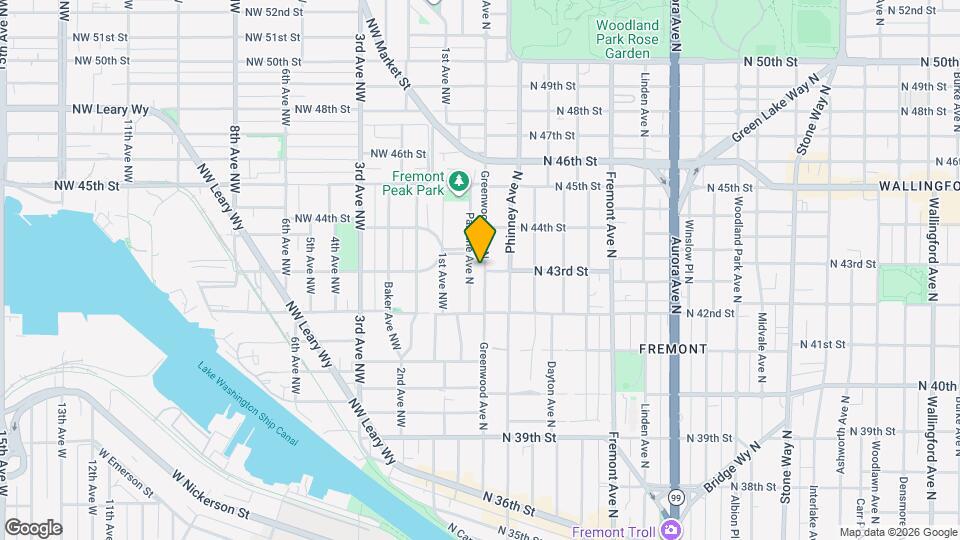 4247 Greenwood Ave N, Unit Greenwood Ave A Map and Location Details