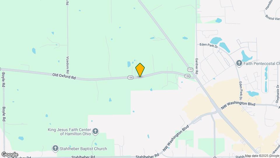 1381 Old Oxford Rd Mapa y Detalles de la Ubicación