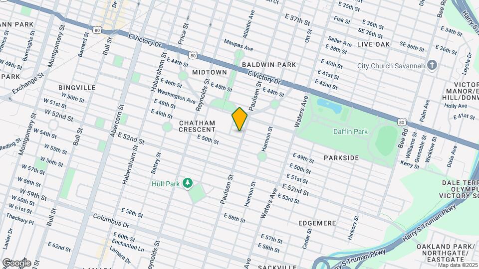 542 E 49th St Map and Location Details