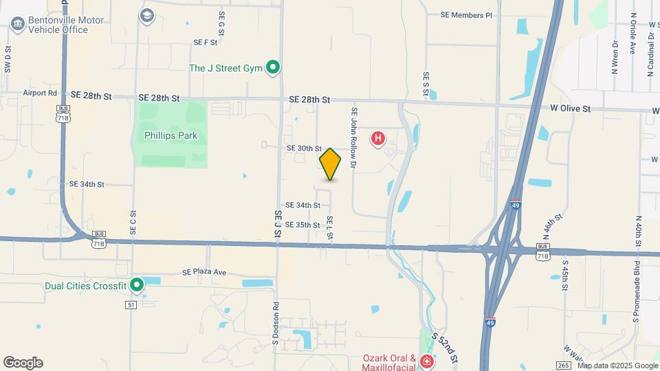 3010 SE J St Map and Location Details