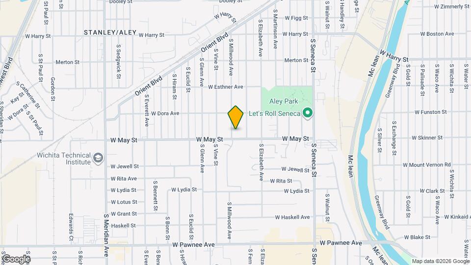 1928 S Millwood Ave Map and Location Details