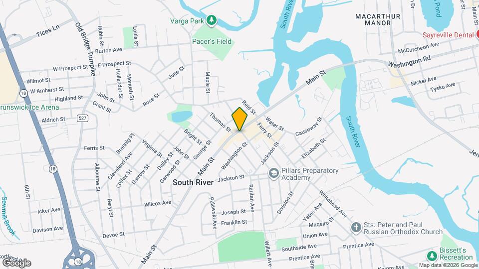 56-58 Main St Mapa y Detalles de la Ubicación