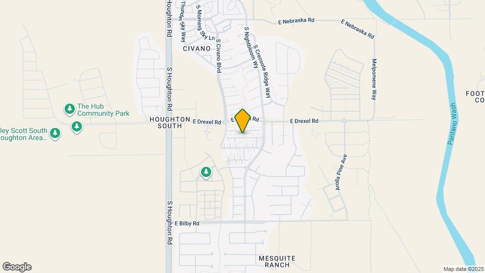 10597 E Pleasant Pasture Dr Map and Location Details