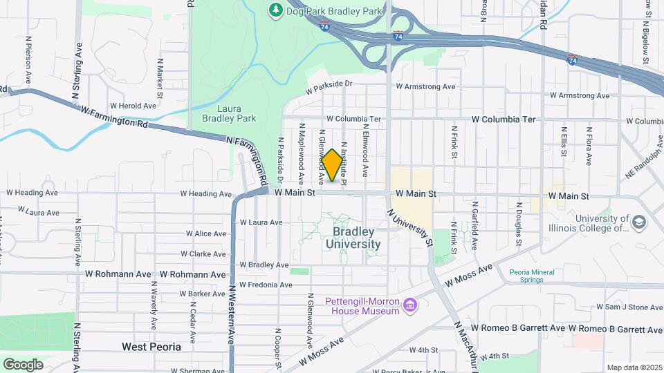 1509 W Main St Map and Location Details