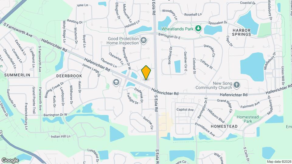 2419 Oakfield Ct Map and Location Details