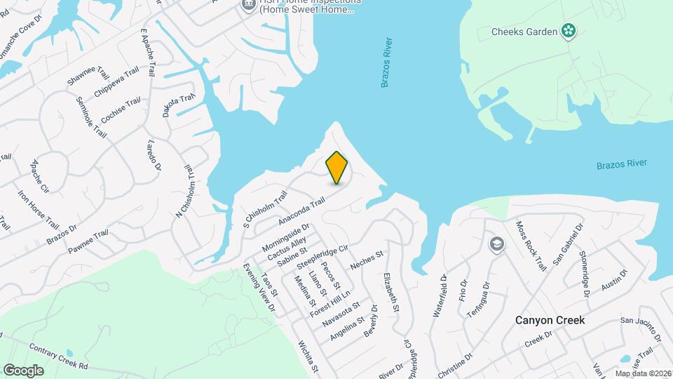 1702 Anaconda Trail Map and Location Details