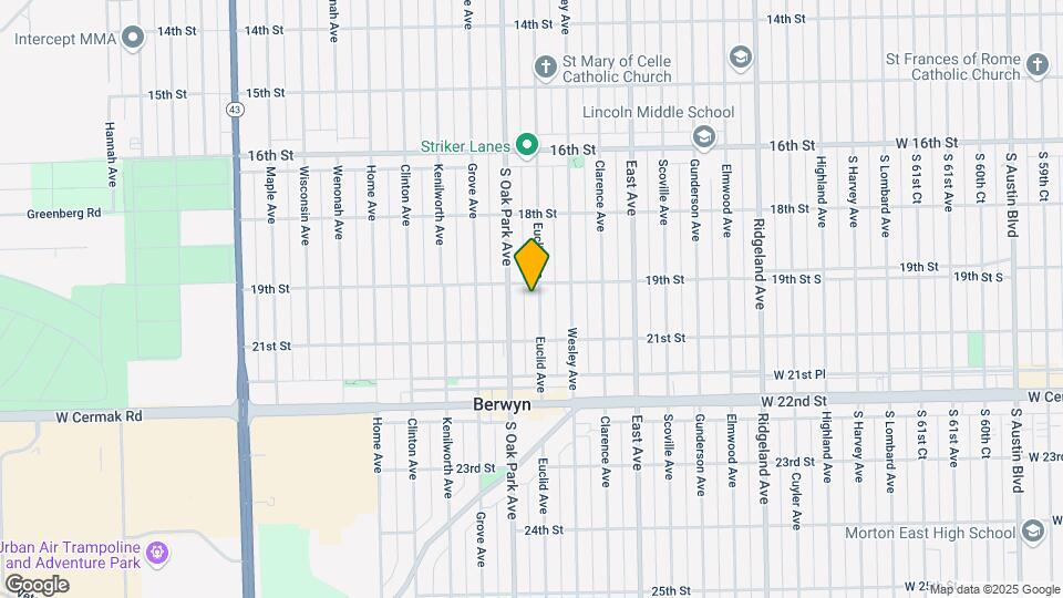 1900-1906 S Euclid Ave Mapa y Detalles de la Ubicación