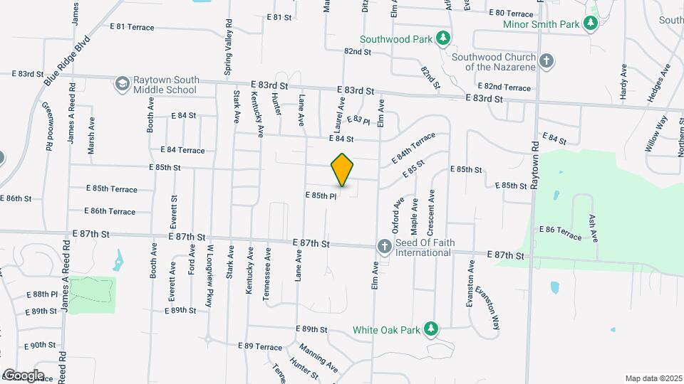 9127 E 85th Pl, Unit 9127 E 85th Pl Map and Location Details