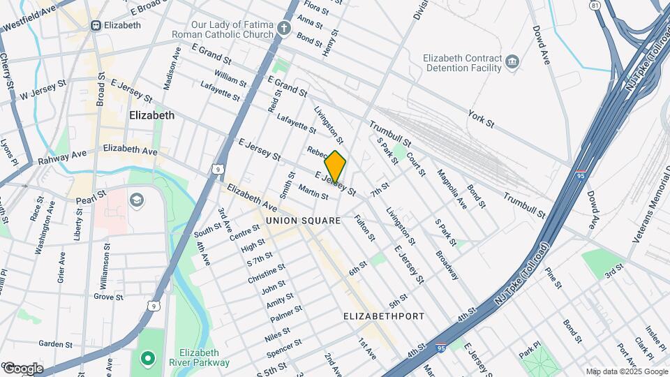 806 E Jersey St Map and Location Details