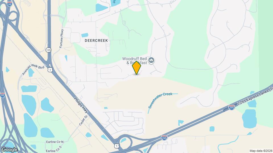 7698 Fawn Lake Dr S Map and Location Details