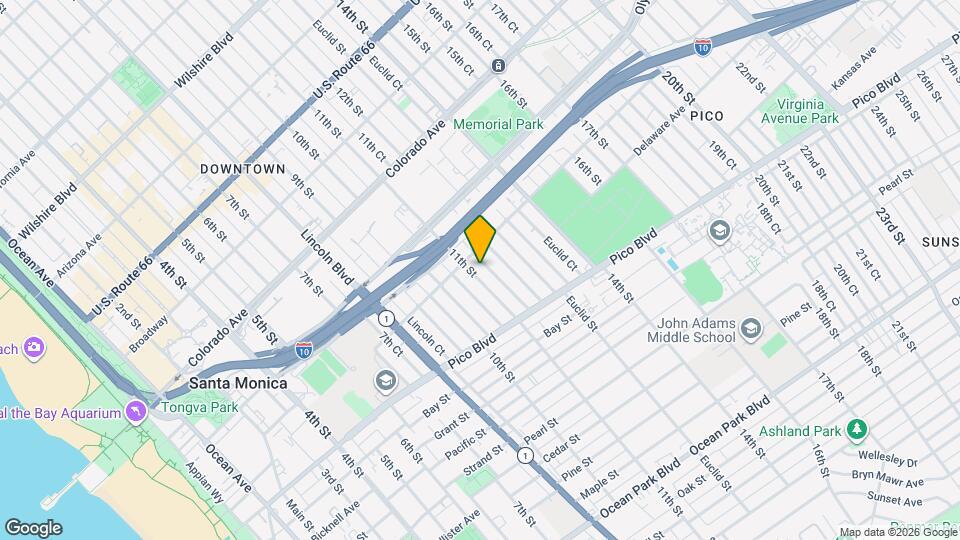 1819 11th St Map and Location Details