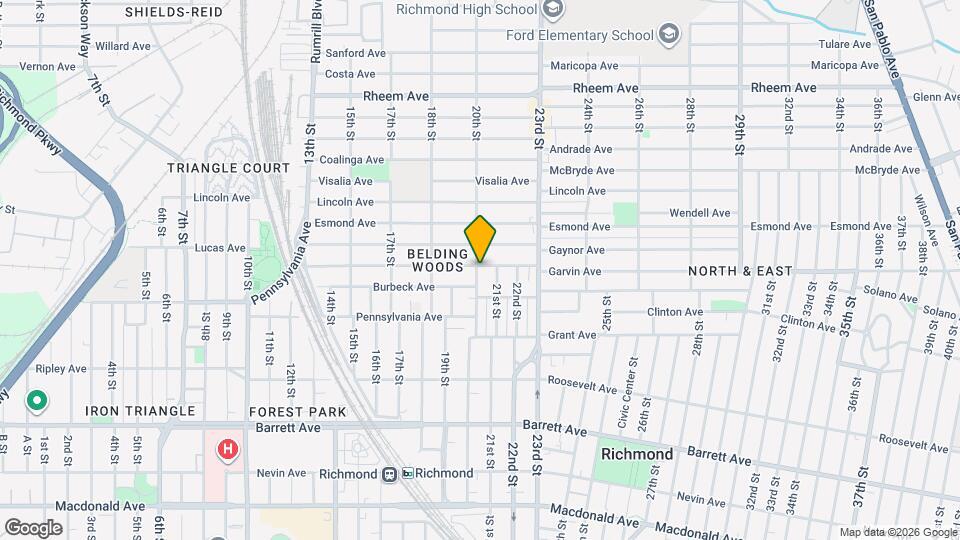 2000 Garvin Ave Mapa y Detalles de la Ubicación