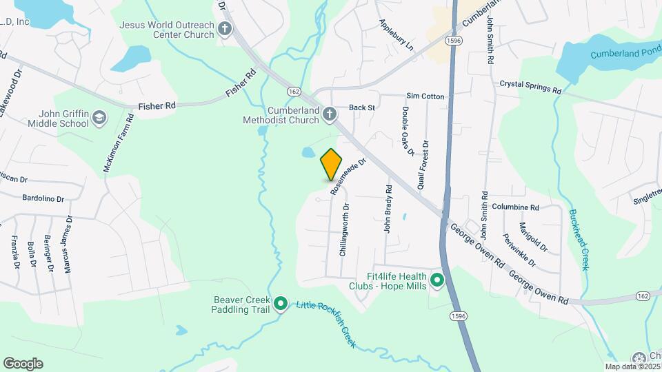 2908 Rosemeade Dr Map and Location Details