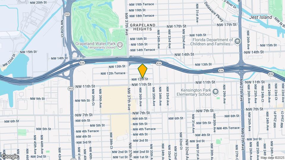 3574 NW 12th St Map and Location Details