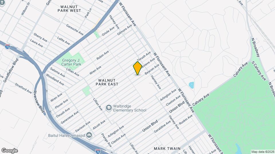 5433 Beacon Ave Map and Location Details