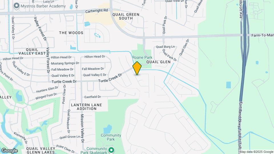 3102 Cherry Creek Dr Map and Location Details