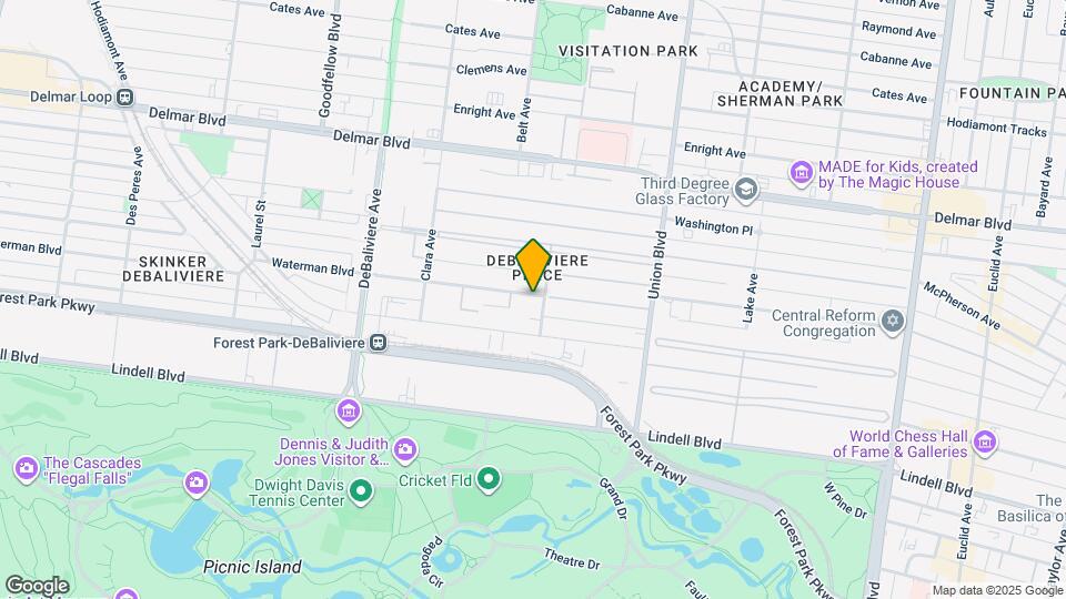 5510 Waterman Blvd, Unit 201 Map and Location Details