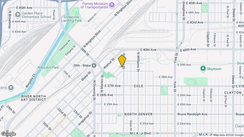 3811 Franklin St Map and Location Details