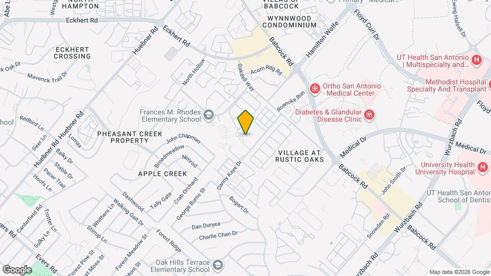 5819 Shadow Glen Map and Location Details