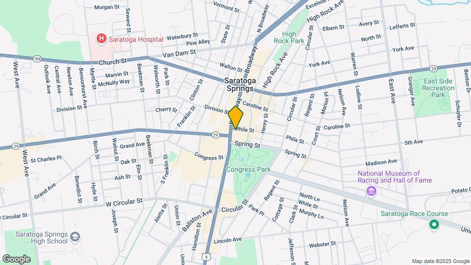 8 Phila St Mapa y Detalles de la Ubicación
