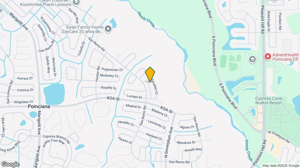 417 Francisco Way Map and Location Details