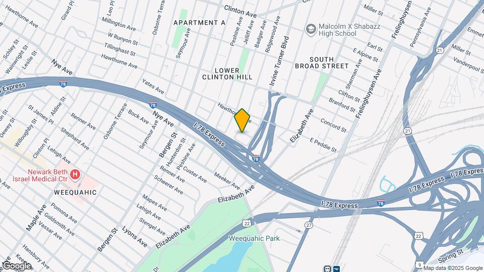 298 Ridgewood Ave Map and Location Details