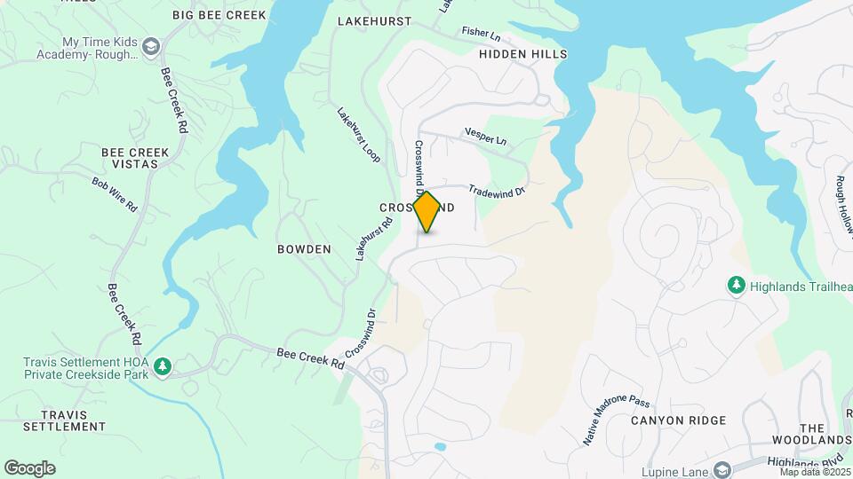 3209 Crosswind Dr Map and Location Details