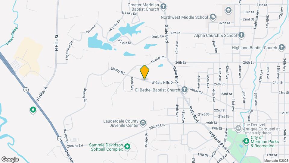 5201 W Gate Hills Dr Map and Location Details