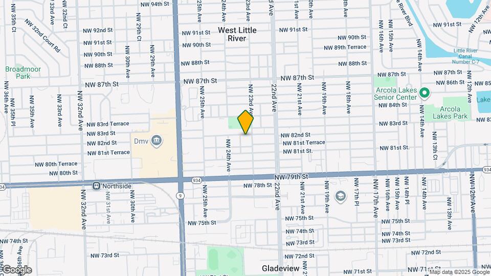 2312 NW 82nd St Map and Location Details
