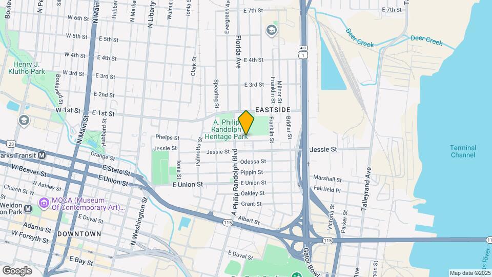 1039 Phelps St Mapa y Detalles de la Ubicación