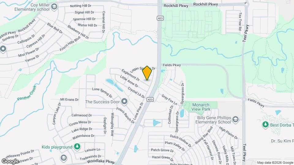 14508 Eaglemont Dr Map and Location Details
