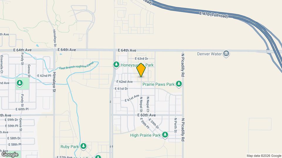 6218 N Nepal St Map and Location Details