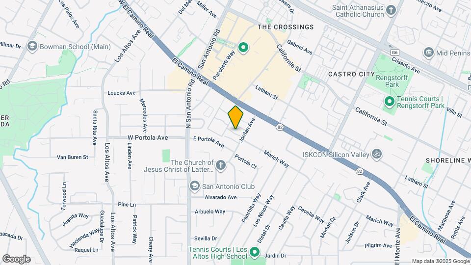 71 Los Altos Square Mapa y Detalles de la Ubicación