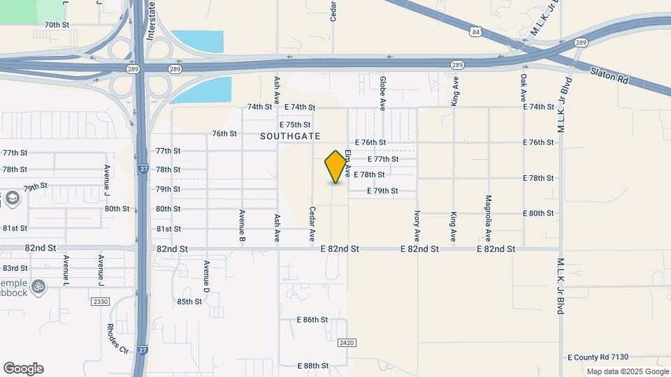 7725 Date Ave Map and Location Details