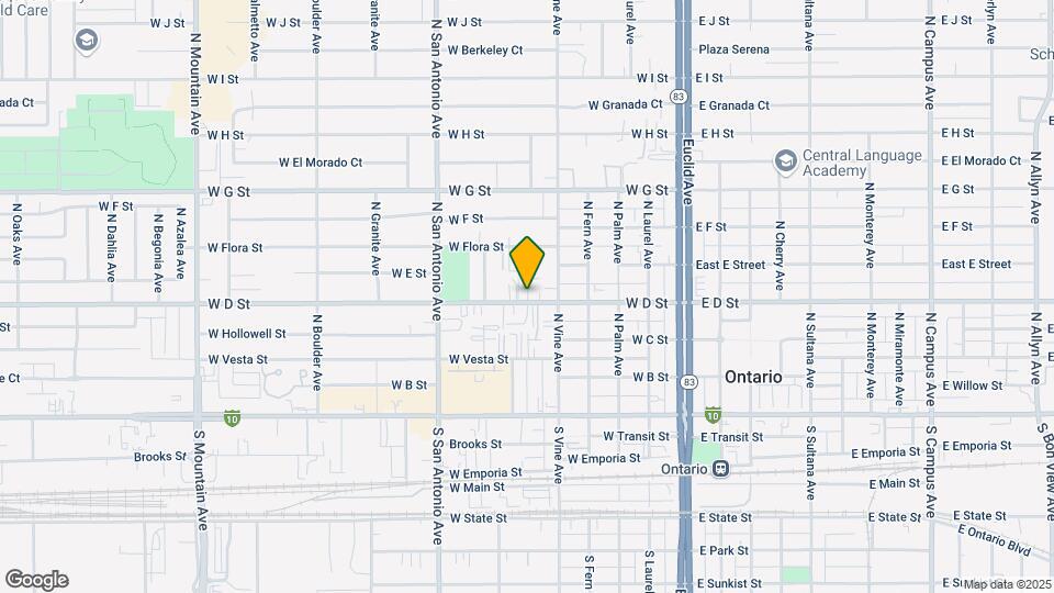 534 W D St Map and Location Details