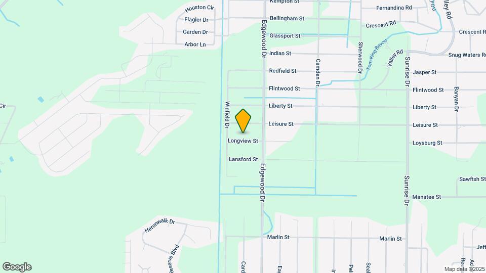 6546 Longview St Map and Location Details