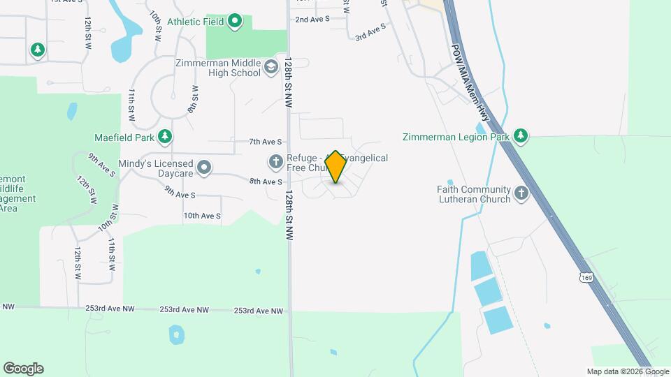 25571 3rd St W Map and Location Details