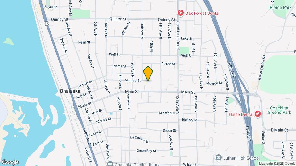 1014-1016 Monroe St Map and Location Details
