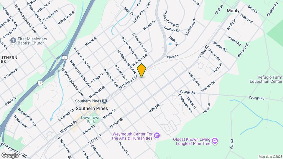 101 E Rhode Island Ave, Unit Apt F Map and Location Details