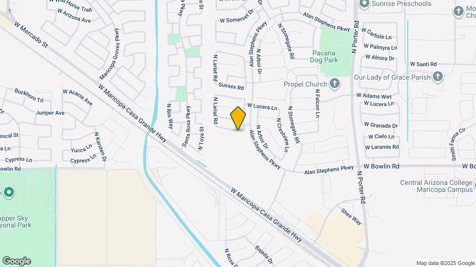 42447 W Capistrano Dr Map and Location Details