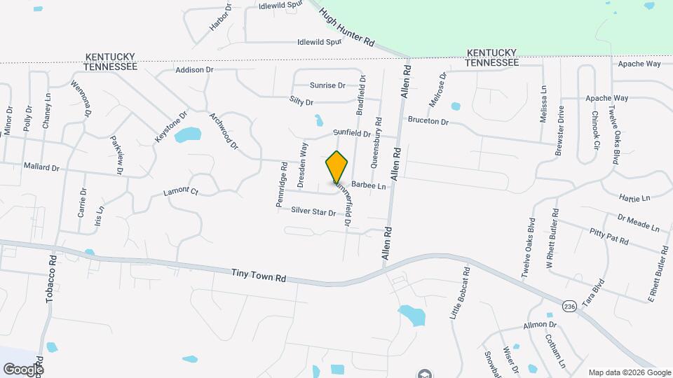 3390 Summerfield Dr Map and Location Details