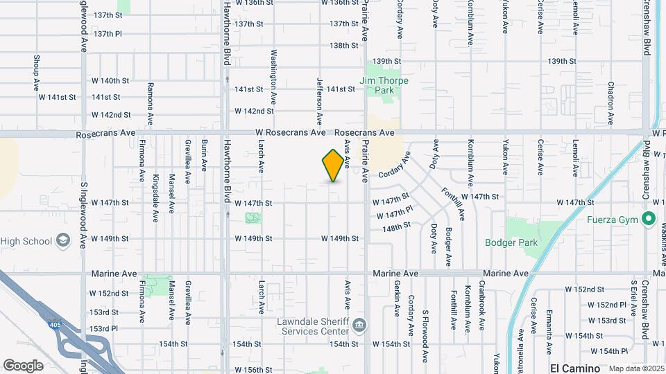 14600 Osage Ave Map and Location Details
