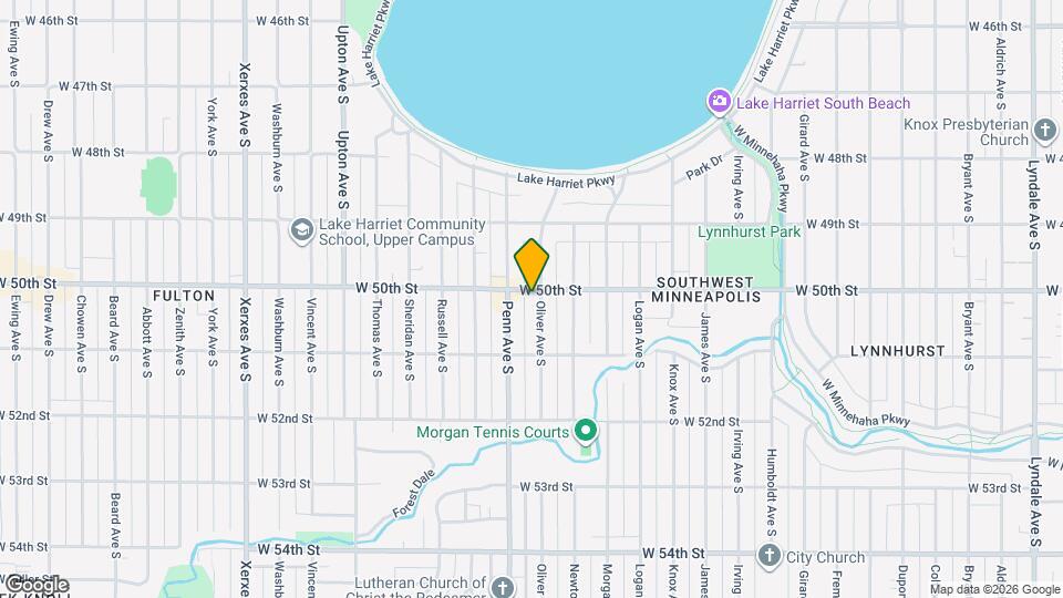 5004 Oliver Ave S Map and Location Details