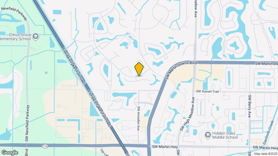 3625 SW Quail Meadow Trail Map and Location Details