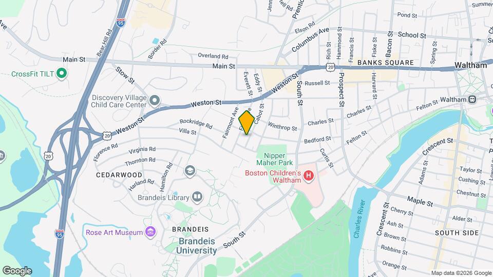 77 Cabot St Map and Location Details