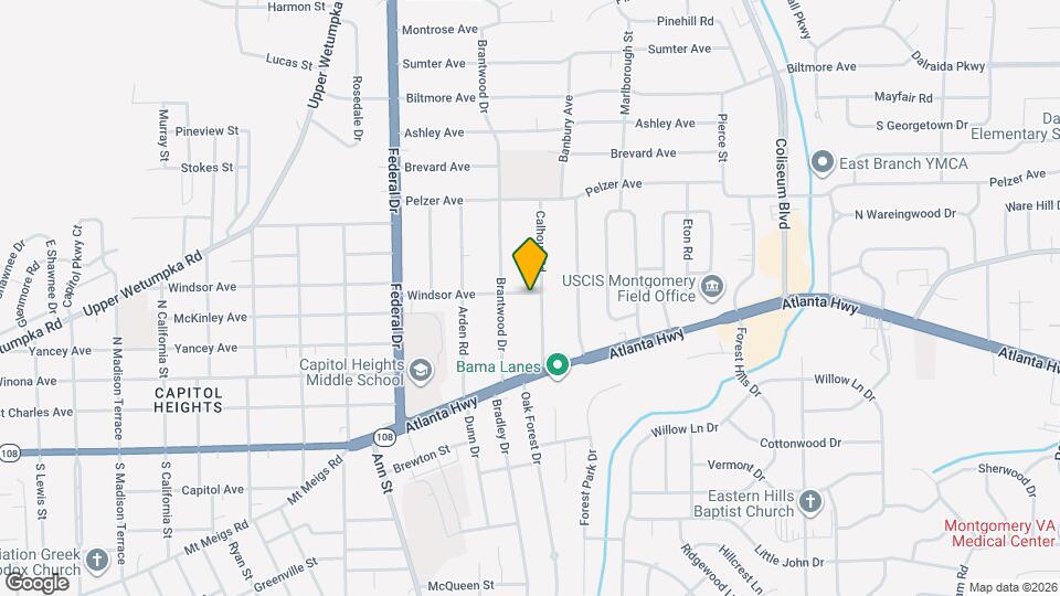 3022 Windsor Ave, Unit Converted Garage Studio Mapa y Detalles de la Ubicación